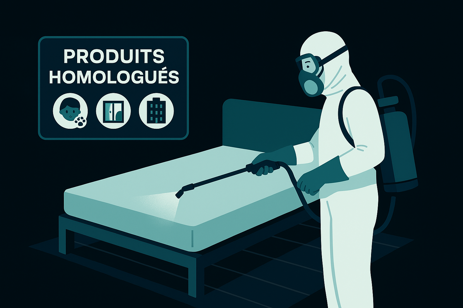 Premier passage : application chimique ciblée et sécurisée